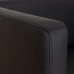 Компактный черный диван  в аренду в СПБ